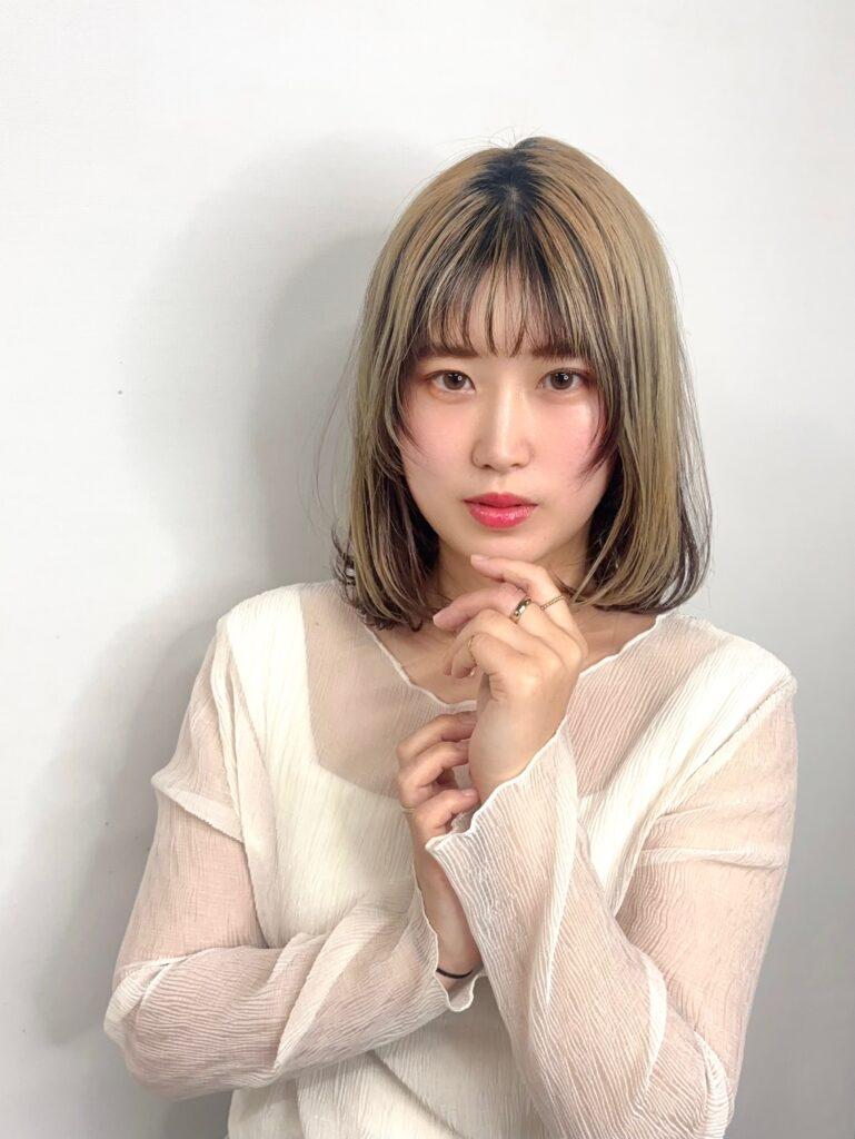 アンブレラカラー×ボブ