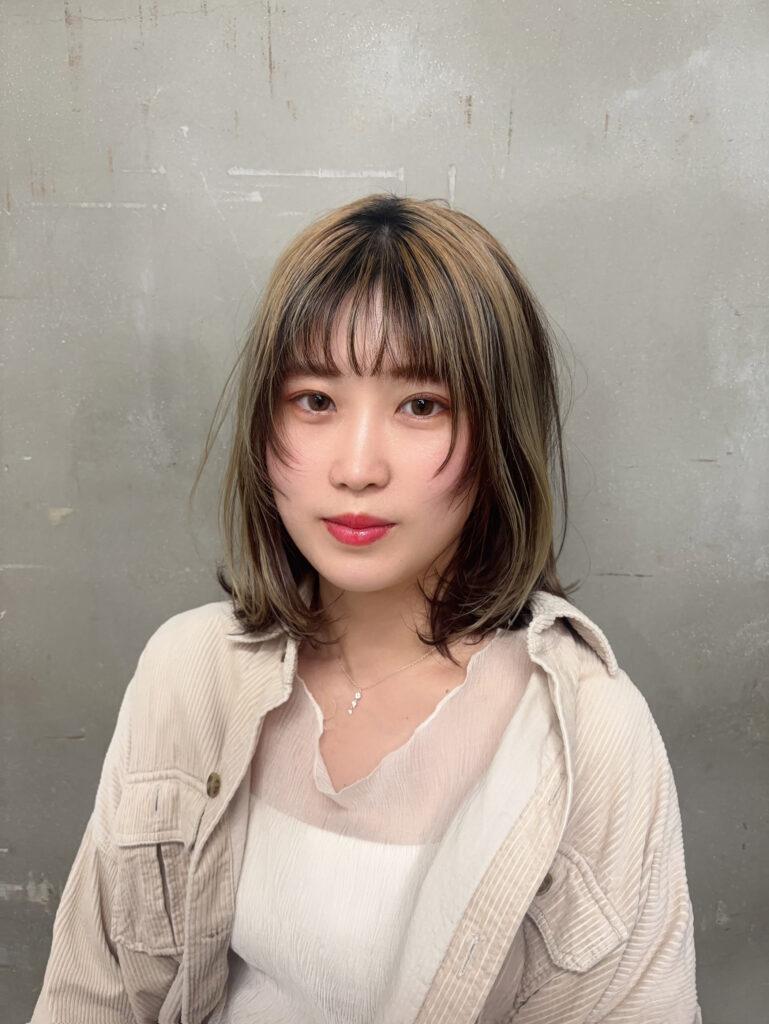 アンブレラカラー×ボブ