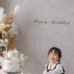 2歳の誕生日撮影